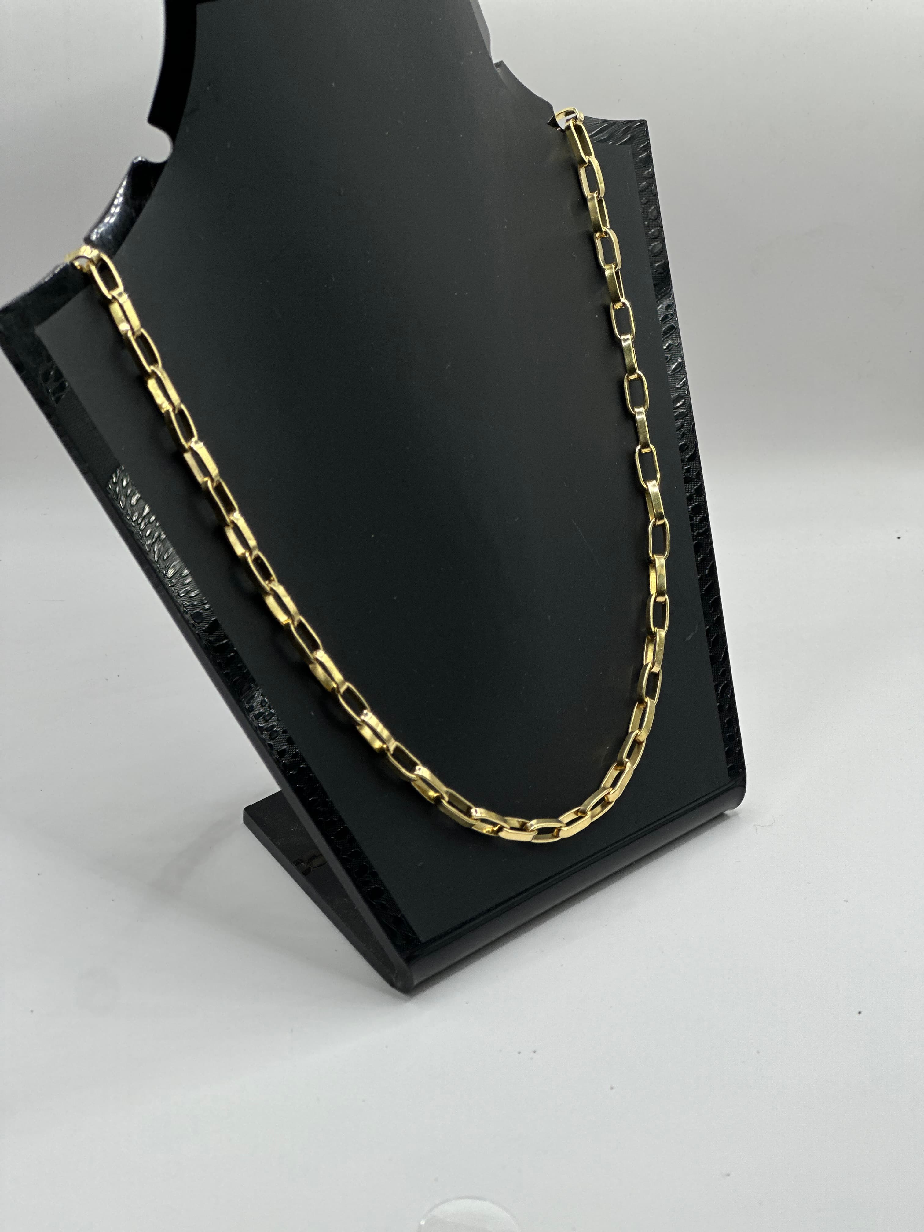Square Link Chain Necklace