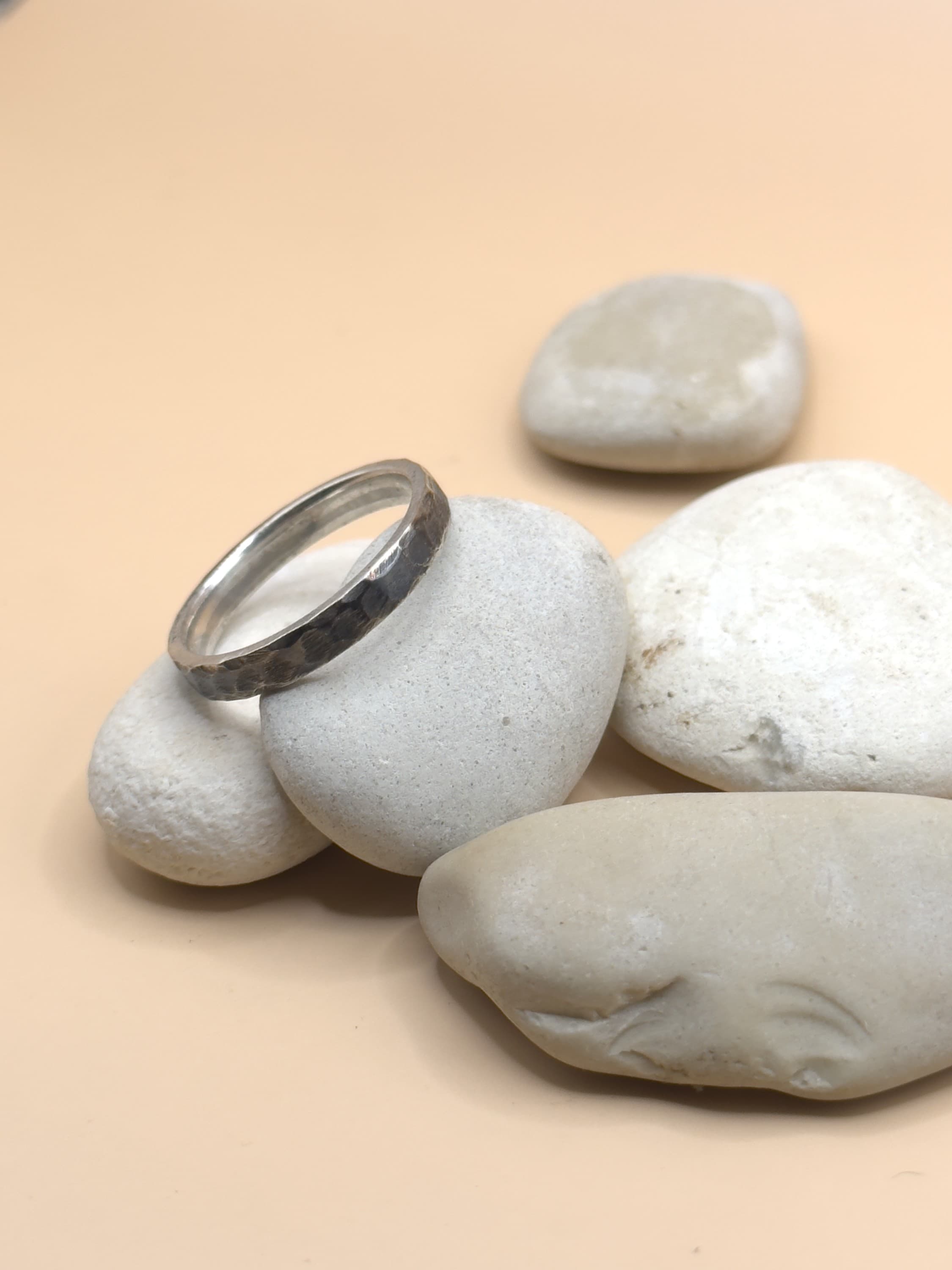 Hammered Band Ring