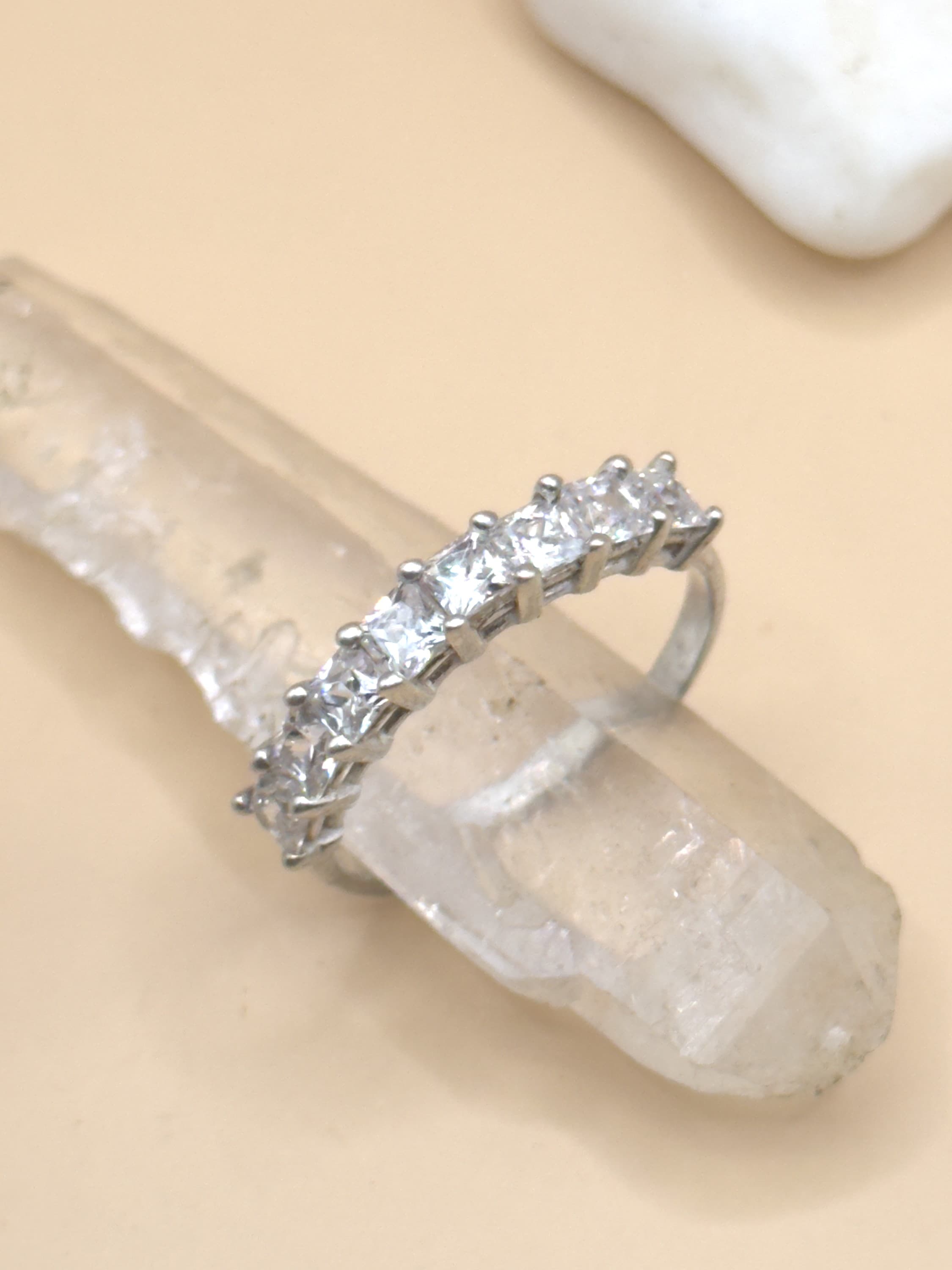 8 Stone Anniversary Ring