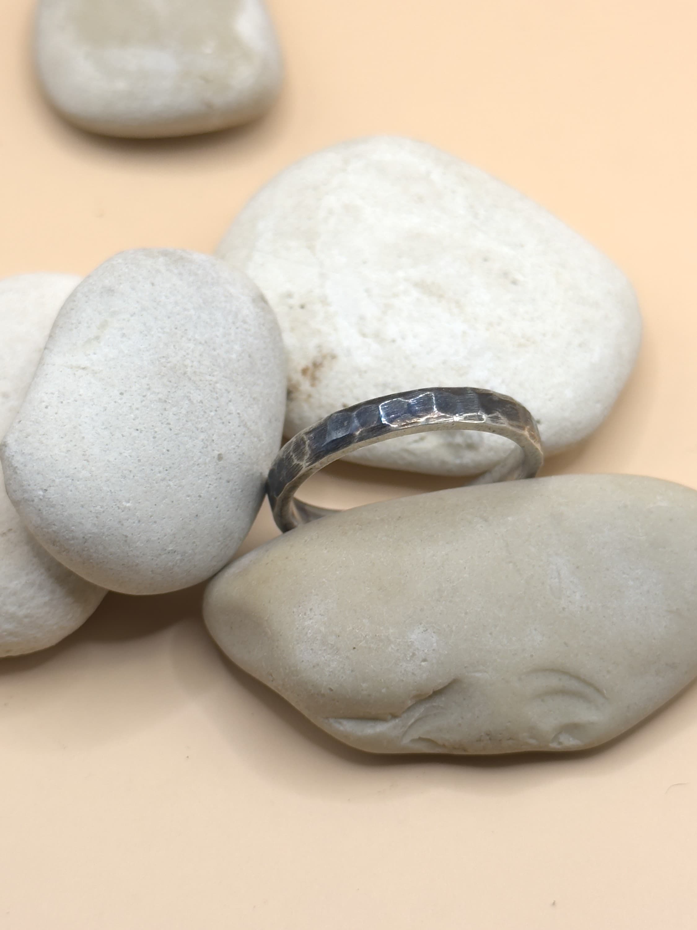 Hammered Band Ring