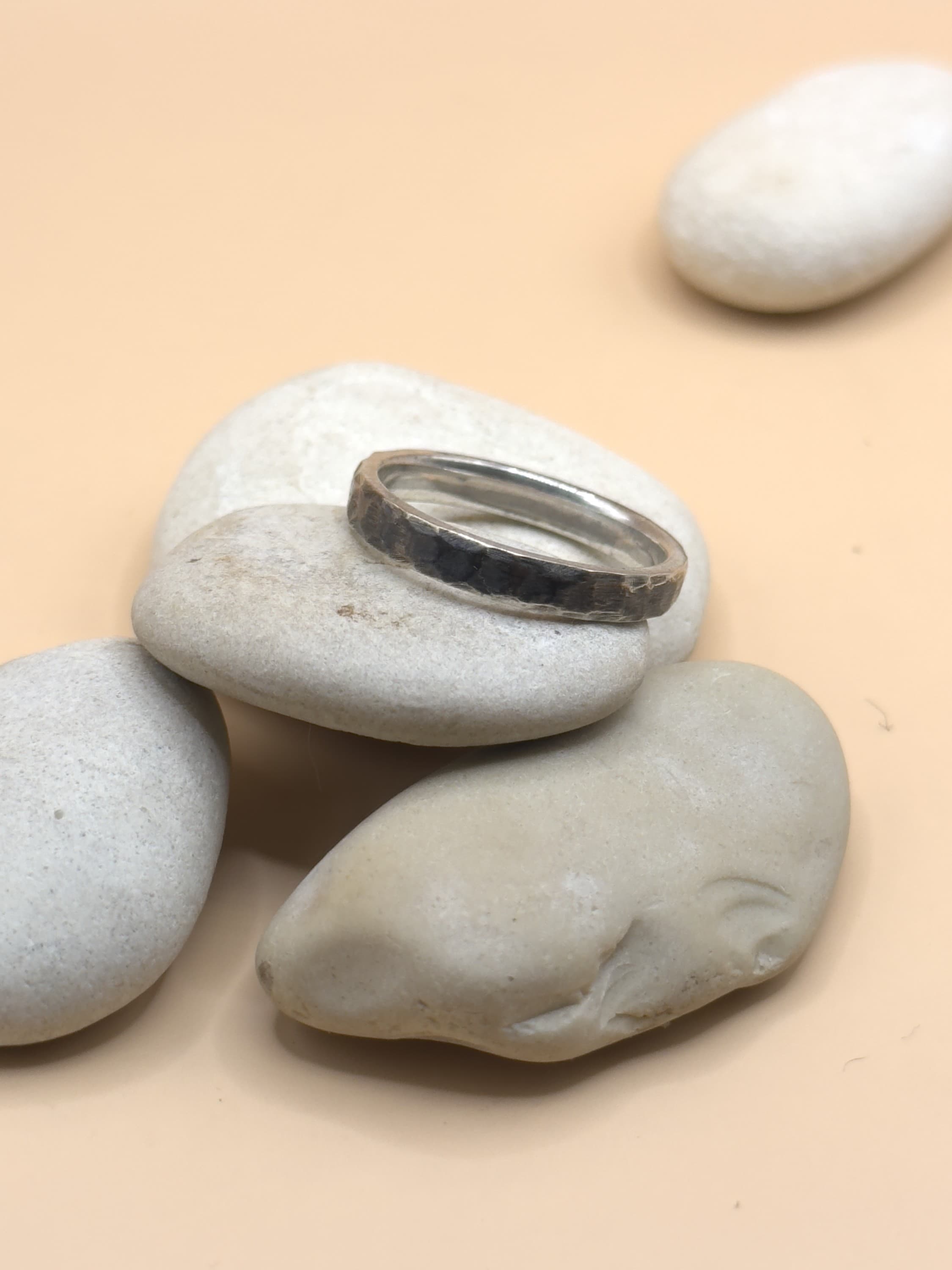 Hammered Band Ring