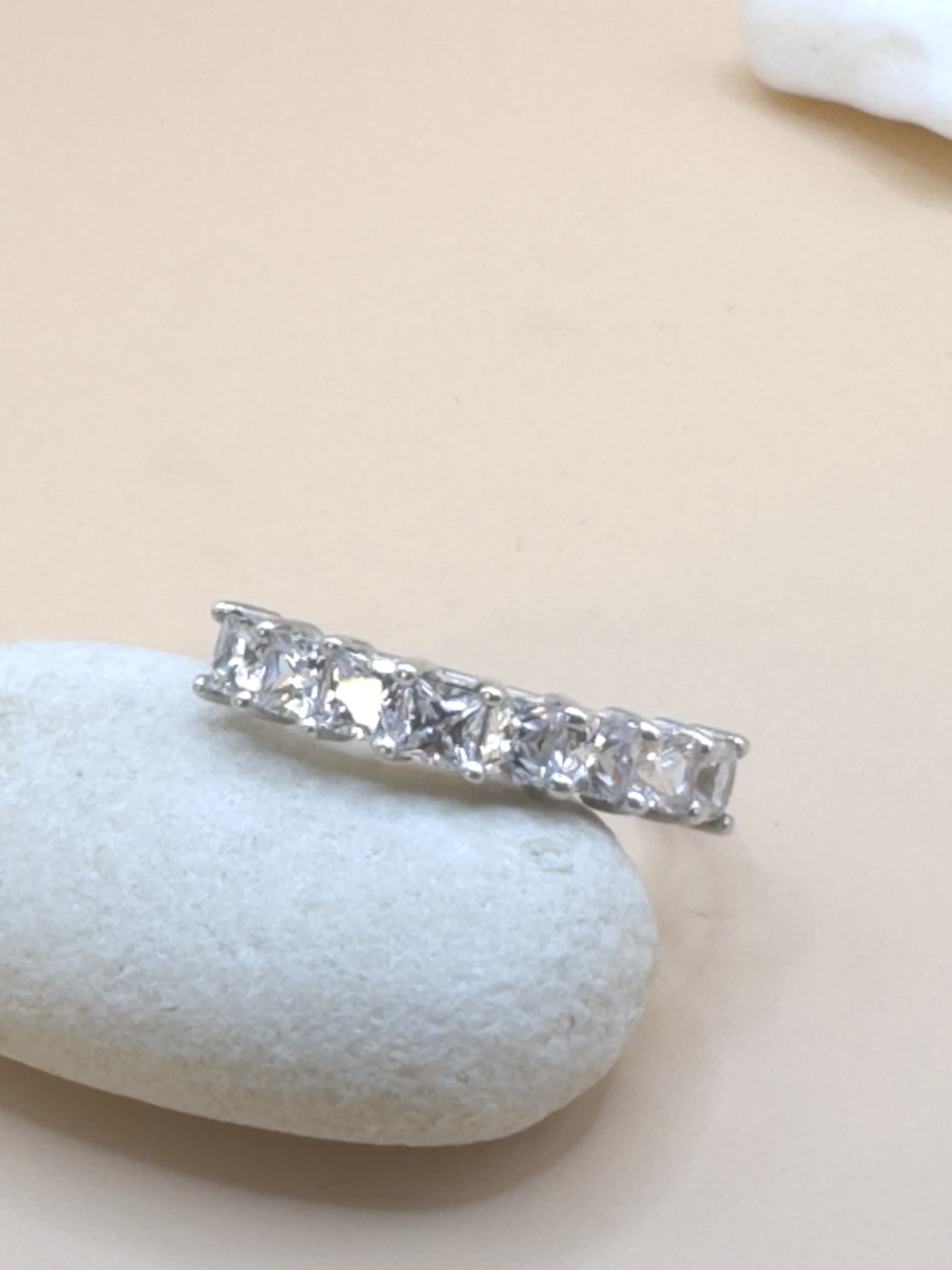 8 Stone Anniversary Ring